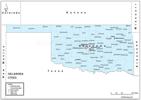 list of oklahoma cities|List of Cities and Towns in Oklahoma – .
